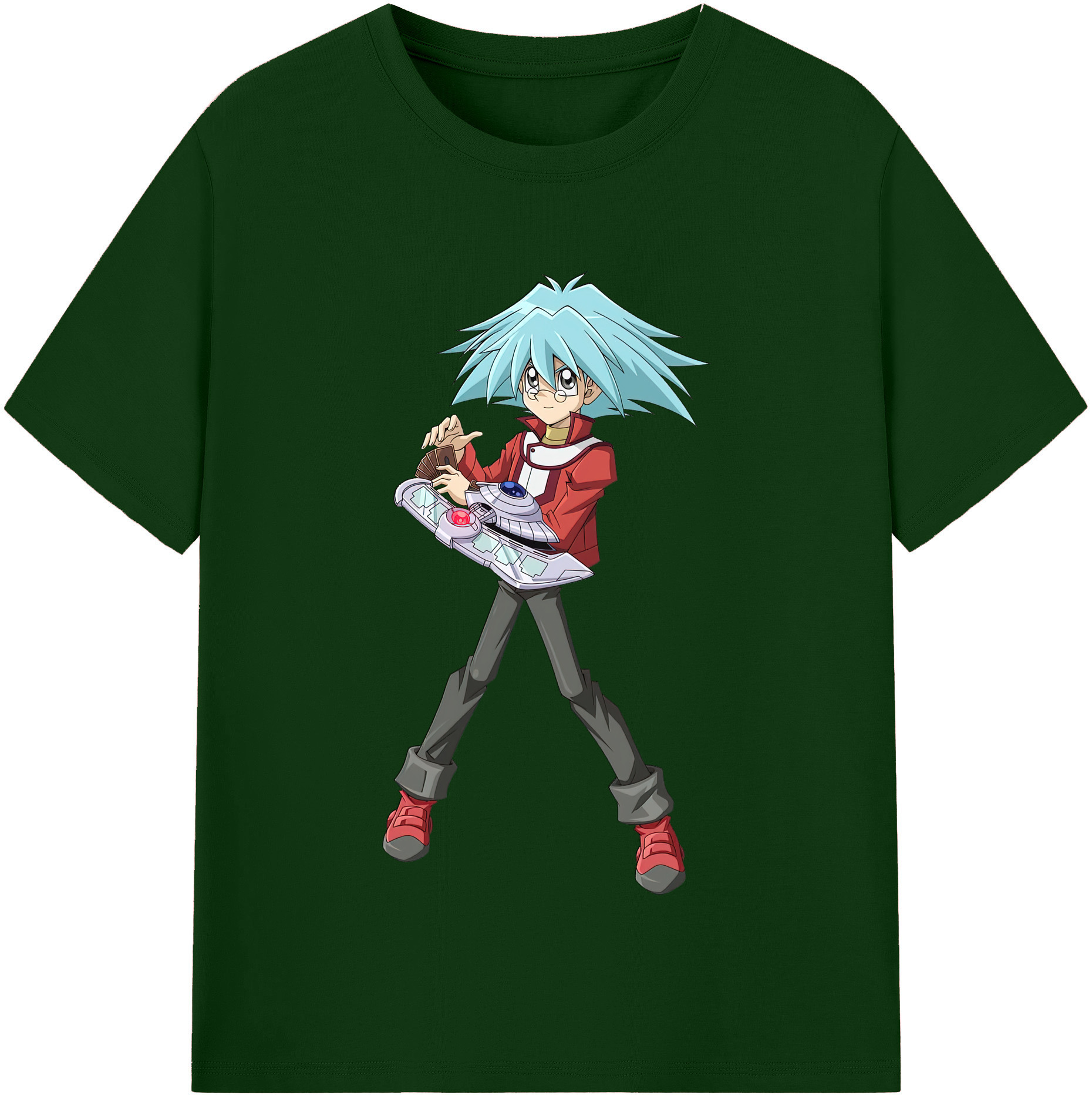 （画像用） 遊☆戯☆王 Yu-Gi-Oh! 綿100％半袖Tシャツ（フロントプリント）